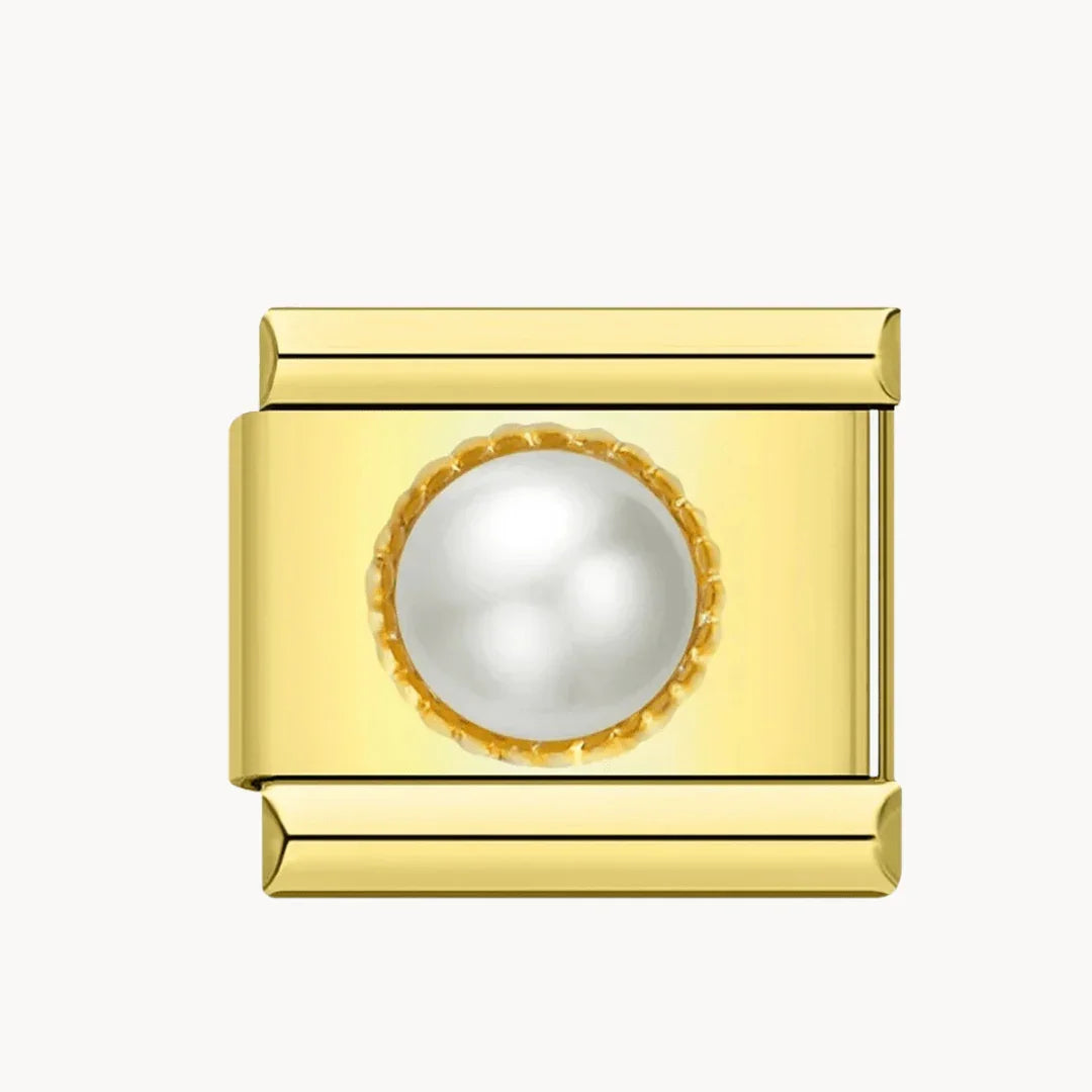 Perle dorée - Italian Charms France
