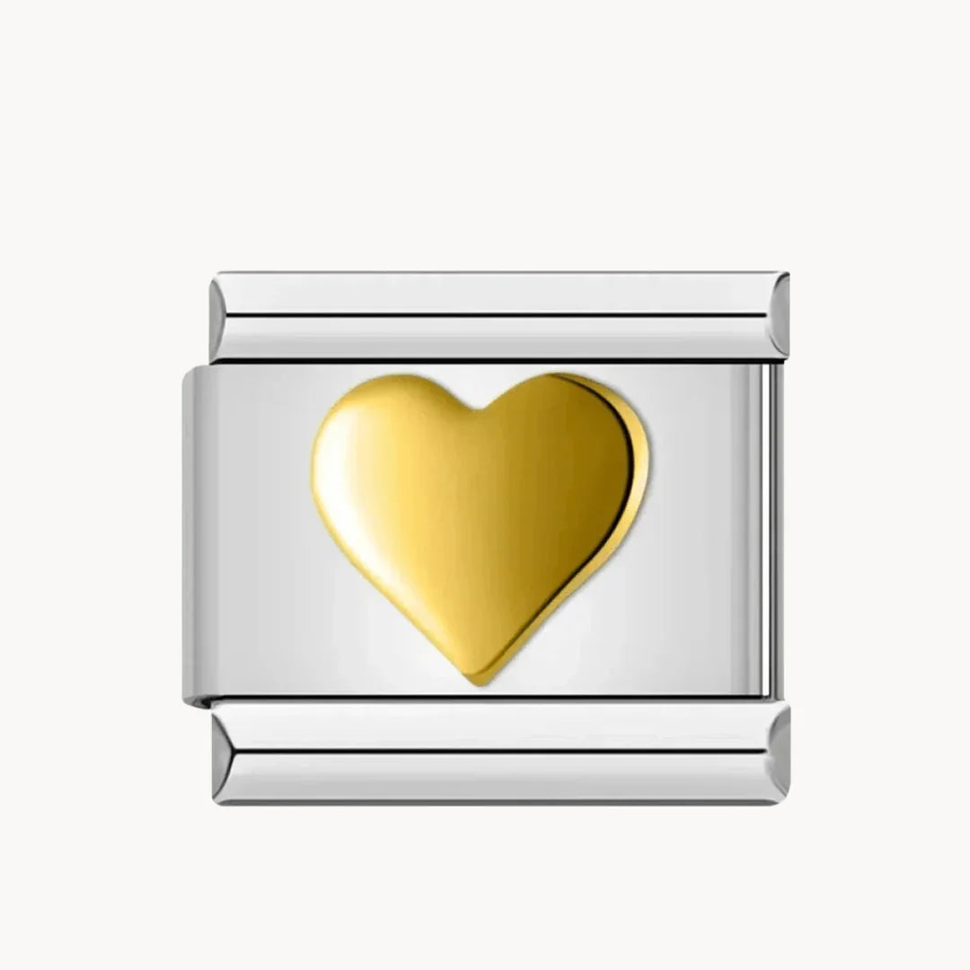 Cœur doré - Italian Charms France