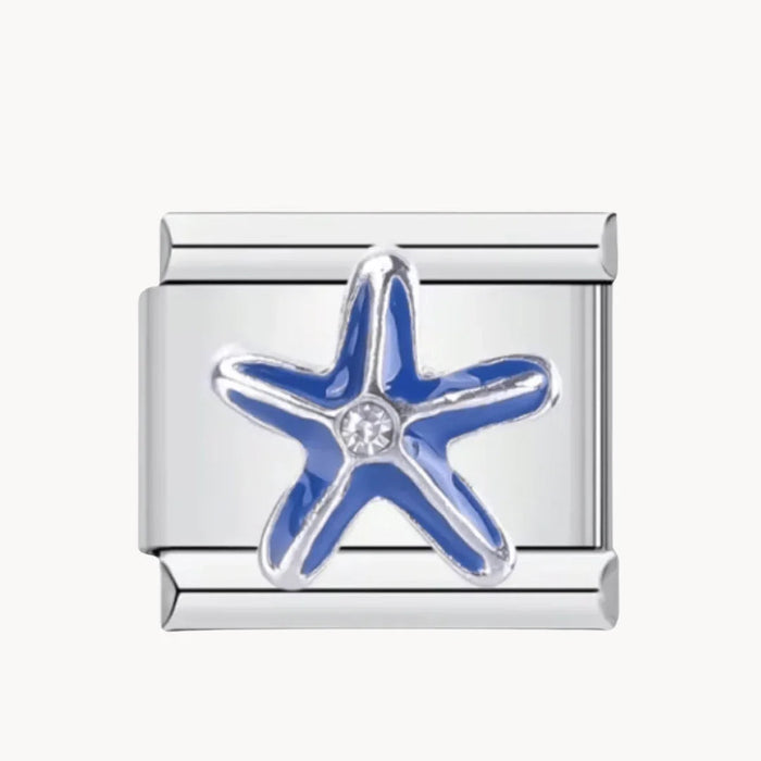 Étoile de mer bleue