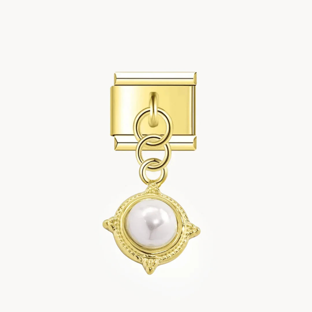 Pendentif Soleil Nacré